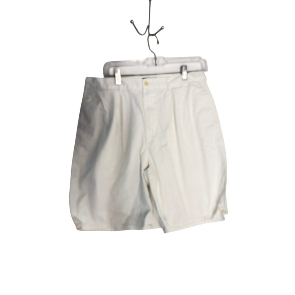 Vintage Polo Ralph Lauren Mens Size 34 White Chino Golf Tennis Prep Shorts